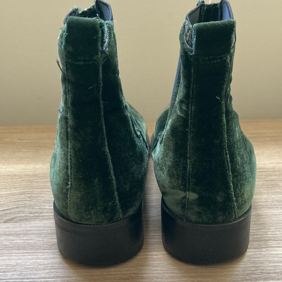 Miista velvet green booties elastic gussets 39 Spain - Picture 4 of 16